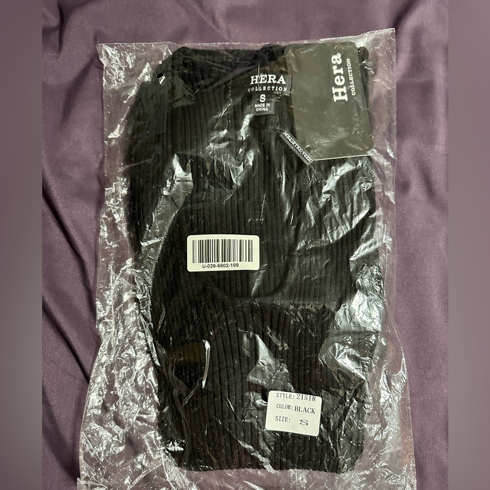 Black Fitted MIDI/mini dress